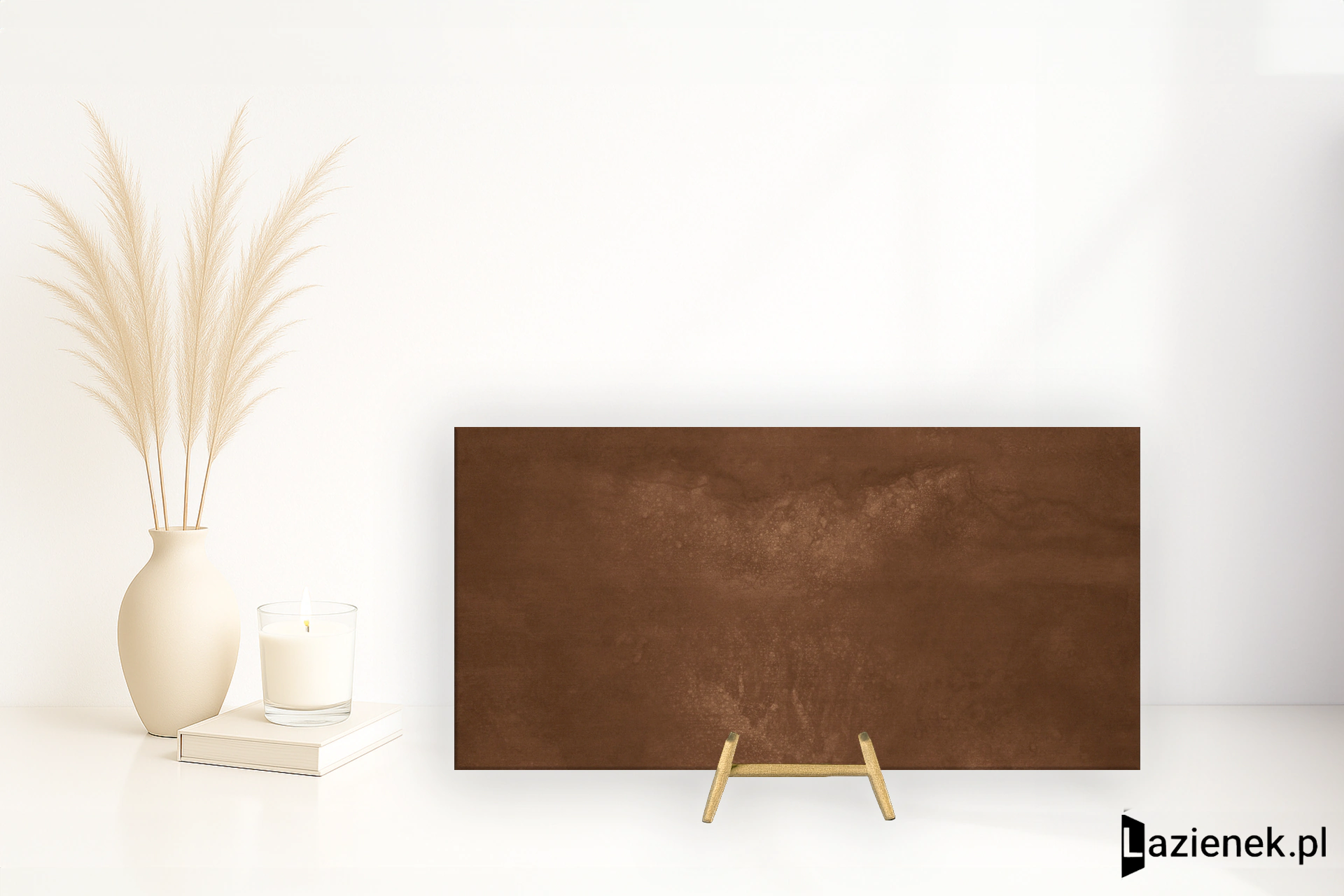 Casalgrande Padana Steeltech Corten wzmocniona siatką - poler 45x90 cm gr. 9 mm - płytka rektyfikowana/2044748